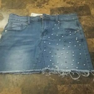 Mini Jeans Skirt